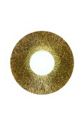 Lampa ścienna SUN L złota 40 cm