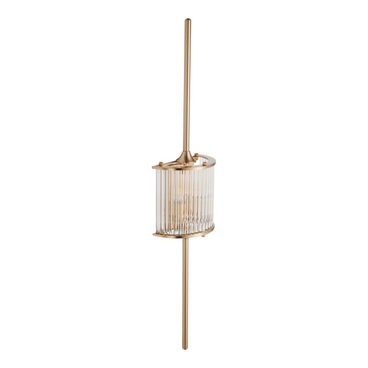 Lampa ścienna SERGIO-2 złota 90 cm