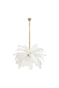 Lampa wisząca EMU pióra białe 100 cm