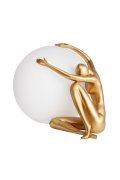 Lampa stołowa WOMAN-1 złota 47 cm