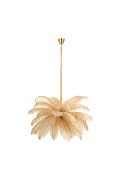 Lampa wisząca EMU pióra beżowe 100 cm