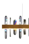 Lampa wisząca ARCTIC LED złota 100 cm