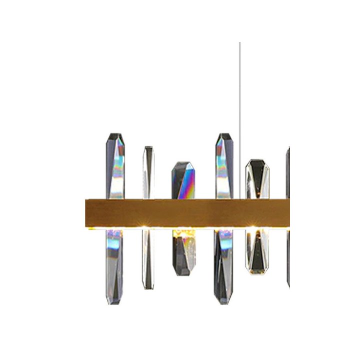 Lampa wisząca ARCTIC LED złota 100 cm