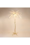 Lampa podłogowa EMU pióra białe 170 cm