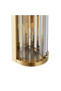 Lampa ścienna EXELLENT kryształowa złota 45 cm