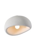 Plafon sufitowy STONE biały 50 cm