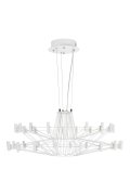 Lampa wisząca MADAME S LED biała 90 cm