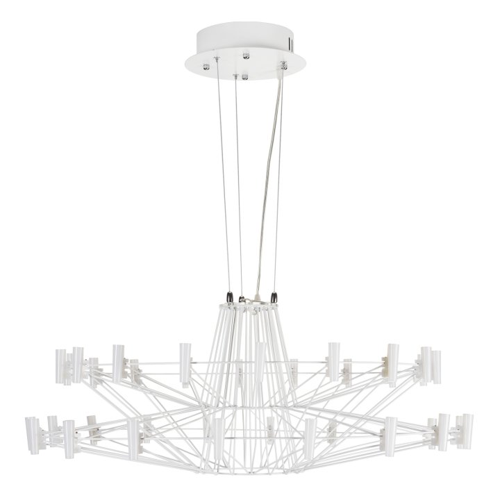 Lampa wisząca MADAME S LED biała 90 cm