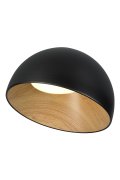 Plafon ledowy PADELLA SKOS czarny 35 cm