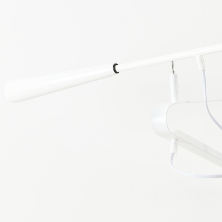 Lampa ścienna MOVE S biała 135 cm