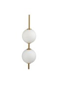 Lampa ścienna BERRY LED złoty biały 103 cm