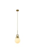 Lampa wisząca PEARL złota 20 cm