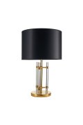 Lampa stołowa EXCLUSIVO czarna 65 cm