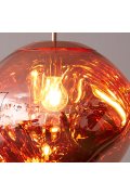 Lampa wisząca GLAM M miedziana 28 cm
