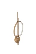 Lampa ścienna ECLIPTICA LED złota 100 cm