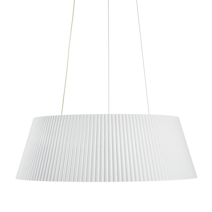 Lampa wisząca FRILL LED biała 45 cm