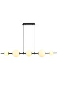 Lampa wisząca MILA czarna 140 cm