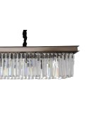 Lampa wisząca SPARKLE DOUBLE antracyt 100 cm