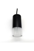 Lampa wisząca LINEA-2 czarna 35 cm