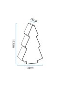 Lampa ogrodowa choinka X-MASS TREE L LED RGBW 16 kolorów 113 cm