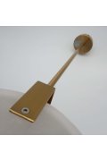 Lampa wisząca MARBLE LED marmurowo złota 30 cm