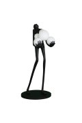 Lampa podłogowa WOMAN czarna 180 cm