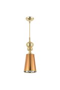 Lampa wisząca QUEEN-1 złota 18 cm