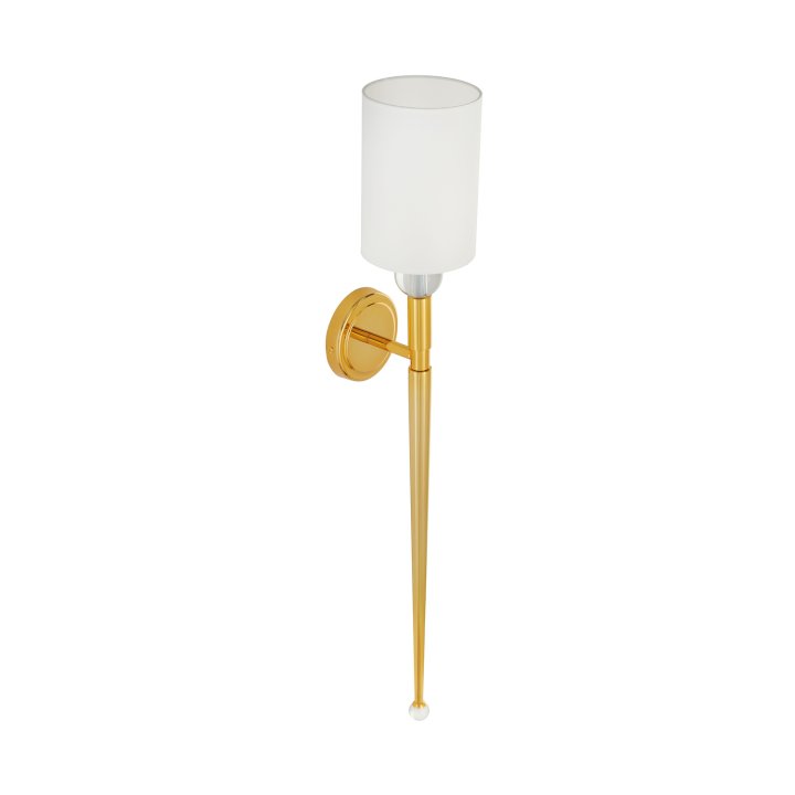 Lampa ścienna DAMA złota 92 cm