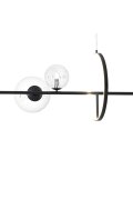 Lampa wisząca ORION LONG-120 czarna 120 cm