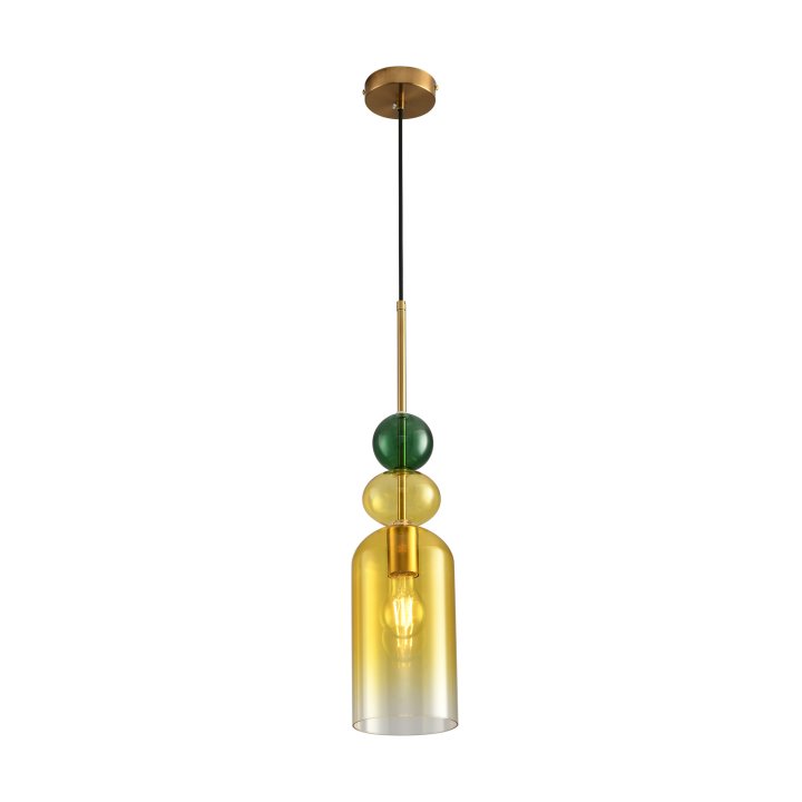 Lampa wisząca PASTELLO YELLOW kolorowa 13 cm