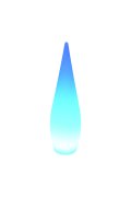 Lampa ogrodowa stojąca duszek GHOST LED RGBW 16 kolorów 80 cm