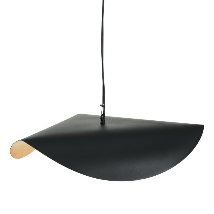 Lampa wisząca ENZO czarno złota 60 cm