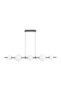 Lampa wisząca MILA czarna 140 cm