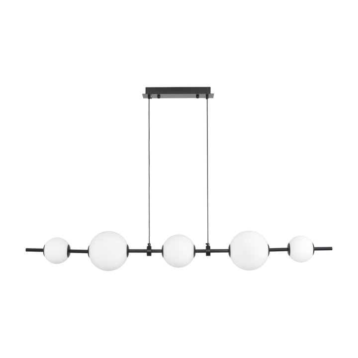 Lampa wisząca MILA czarna 140 cm