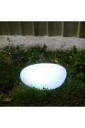 Lampa ogrodowa kamień PEBBLE L LED RGBW 16 kolorów 40 cm