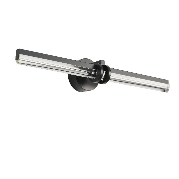 Lampa ścienna LOVELY LED czarna 58 cm