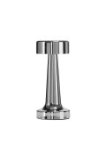 Lampa stołowa TAVOLO A LED dotykowa srebrna 21 cm