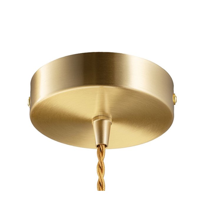 Lampa wisząca JUPITER złota 30 cm