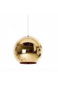 Lampa wisząca MIRROR GLOW - L złota 40 cm