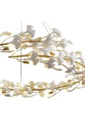 Lampa wisząca BOTANIKA złoto biała 150 cm