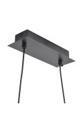Lampa wisząca ZIGZAG LED czarna 90 cm