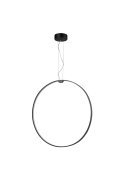 Lampa wisząca ACIRCULO led czarna 74 cm