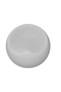 Lampa ogrodowa pufa APPLE M LED RGBW 16 kolorów 56 cm