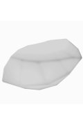 Lampa ogrodowa kamień DIAMOND M LED RGBW 16 kolorów 43 cm