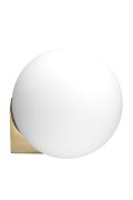 Lampa ścienna DOT złota 15 cm