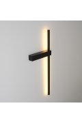 Lampa ścienna SOUL LED czarna 60 cm