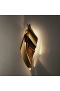 Lampa ścienna AXEL LED złoty połysk 77 cm