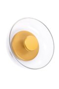 Lampa ścienna DISCO LED złota 23 cm