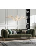 Lampa wisząca RITZ LED złota 150 cm