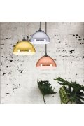 Lampa wisząca VICTORY GLOW M srebrna 30 cm